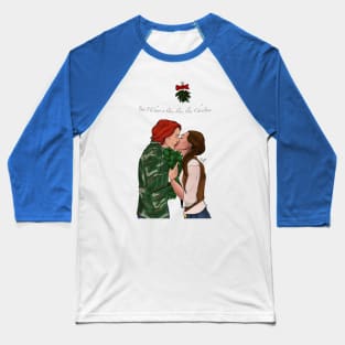 Wayhaught Christmas Kiss Baseball T-Shirt